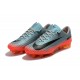 Nike Mercurial Vapor XI FG Scarpe Calcio Uomo Gris Orange Noir