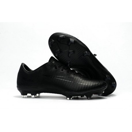 Nike Mercurial Vapor XI FG Scarpe Calcio Uomo Tutto Nero
