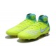 Nike Magista Obra II FG Uomo 2017 Scarpe da Calcio Volt Bianco Blu Chlorine