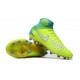 Nike Magista Obra II FG Uomo 2017 Scarpe da Calcio Volt Bianco Blu Chlorine