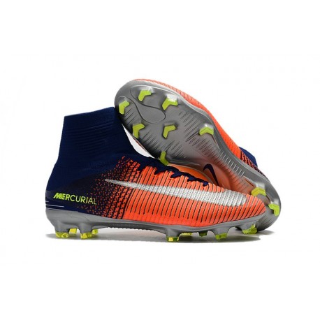 Scarpe 2017 Nike Mercurial Superfly V FG ACC Intenso Cromo Cremise