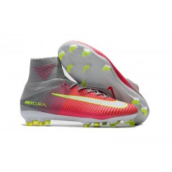 Scarpe 2017 Nike Mercurial Superfly V FG ACC Rosa Grigio