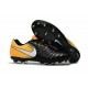 Scarpe da Calcio Nuovo 2017 Nike Tiempo Legend VII FG Nero Giallo