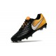 Scarpe da Calcio Nuovo 2017 Nike Tiempo Legend VII FG Nero Giallo