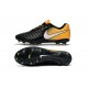 Scarpe da Calcio Nuovo 2017 Nike Tiempo Legend VII FG Nero Giallo