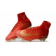 Scarpe 2017 Nike Mercurial Superfly V CR7 FG ACC Rosso Oro