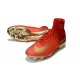 Scarpe 2017 Nike Mercurial Superfly V CR7 FG ACC Rosso Oro