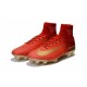 Scarpe 2017 Nike Mercurial Superfly V CR7 FG ACC Rosso Oro