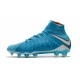 Nike Hypervenom Phantom III DF FG Nuovo Scarpa Uomo - Blu Bianco