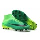 Scarpe 2017 Nike Mercurial Superfly V FG ACC Verde Nero