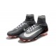 Scarpe 2017 Nike Mercurial Superfly V FG ACC Grigio Nero Bianco