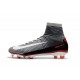 Scarpe 2017 Nike Mercurial Superfly V FG ACC Grigio Nero Bianco