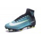 Scarpe 2017 Nike Mercurial Superfly V FG ACC Blu Bianco Giallo