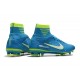 Nike Nuovo Scarpa Calcio Mercurial Superfly 5 FG Neymar Blu