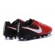 Scarpe da Calcio Nuovo 2017 Nike Tiempo Legend VII FG Rosso Nero Bianco