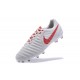 Scarpe da Calcio Nuovo 2017 Nike Tiempo Legend VII FG Bianco Rosso