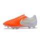 Scarpe da Calcio Nuovo 2017 Nike Tiempo Legend VII FG Arancio Bianco