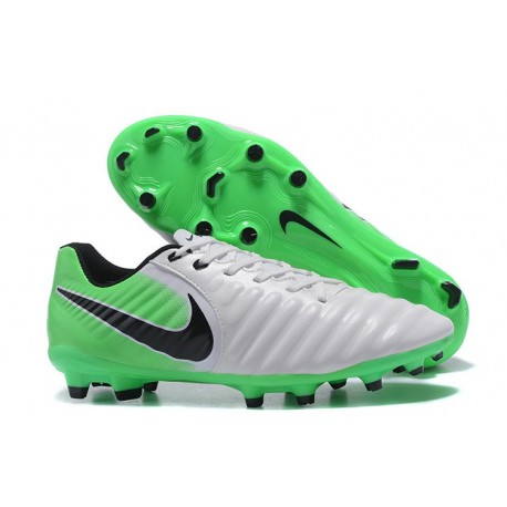 Nike Scarpa Calcio Uomo Tiempo Legend VII FG - Verde Bianco