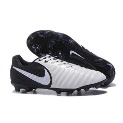 Nike Scarpa Calcio Uomo Tiempo Legend VII FG - Bianco Nero