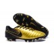 Nike Scarpa Calcio Uomo Tiempo Legend VII FG - Oro Nero