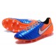 Nike Scarpa Calcio Uomo Tiempo Legend VII FG - Blu Arancio 