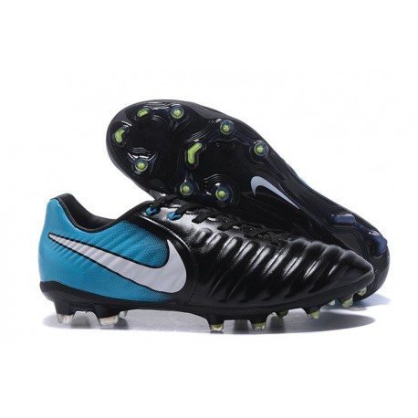 Nike Scarpa Calcio Uomo Tiempo Legend VII FG - Blu Nero