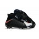 Nike Hypervenom Phantom III DF FG Nuovo Scarpa Uomo - Nero Bianco Rosso