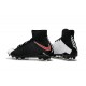 Nike Hypervenom Phantom III DF FG Nuovo Scarpa Uomo - Nero Bianco Rosso