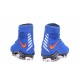 Nike Hypervenom Phantom III DF FG Nuovo Scarpa Uomo - Blu Bianco Rosso