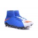 Nike Hypervenom Phantom III DF FG Nuovo Scarpa Uomo - Blu Bianco Rosso