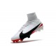 Nike Nuovo Scarpa Calcio Mercurial Superfly 5 FG Uomo Bianco Rosso Nero