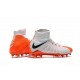 Scarpe Nike Hypervenom Phantom III Dynamic Fit FG Bianco Arancione