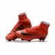 Nike Nuovo Scarpa Calcio Mercurial Superfly 5 FG Uomo Rosso Nero