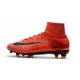 Nike Nuovo Scarpa Calcio Mercurial Superfly 5 FG Uomo Rosso Nero