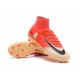 Nike Nuovo Scarpa Calcio Mercurial Superfly 5 FG Uomo Rosso Oro