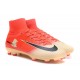 Nike Nuovo Scarpa Calcio Mercurial Superfly 5 FG Uomo Rosso Oro