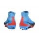 Nike Nuovo Scarpa Calcio Mercurial Superfly 5 FG Uomo Blu Nero