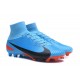 Nike Nuovo Scarpa Calcio Mercurial Superfly 5 FG Uomo Blu Nero