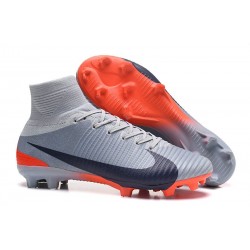 Scarpe da Calcio Nike Mercurial Superfly V FG ACC - Grigio Nero