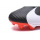 Scarpe da Calcio Nike Mercurial Superfly V FG ACC - Nero Bianco Rosso