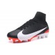 Scarpe da Calcio Nike Mercurial Superfly V FG ACC - Nero Bianco Rosso