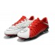 Scarpe Nike HyperVenom Phantom 3 FG ACC Rosso Bianco