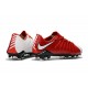 Scarpe Nike HyperVenom Phantom 3 FG ACC Rosso Bianco