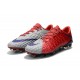 Scarpe Nike HyperVenom Phantom 3 FG ACC Rouge Gris