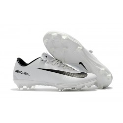 Nike Scarpa da Calcio Mercurial Vapor XI FG ACC - Bianco Nero