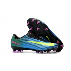 Nike Scarpa da Calcio Mercurial Vapor XI FG ACC - Blu Giallo