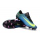 Nike Scarpa da Calcio Mercurial Vapor XI FG ACC - Blu Giallo