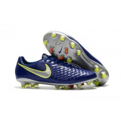 Scarpini da Calcio Nike Magista Opus 2 FG Uomo Blu Metallico