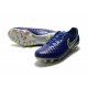 Scarpini da Calcio Nike Magista Opus 2 FG Uomo Blu Metallico