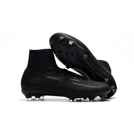 Scarpe da Calcio Nike Mercurial Superfly V FG ACC - Tutto Nero